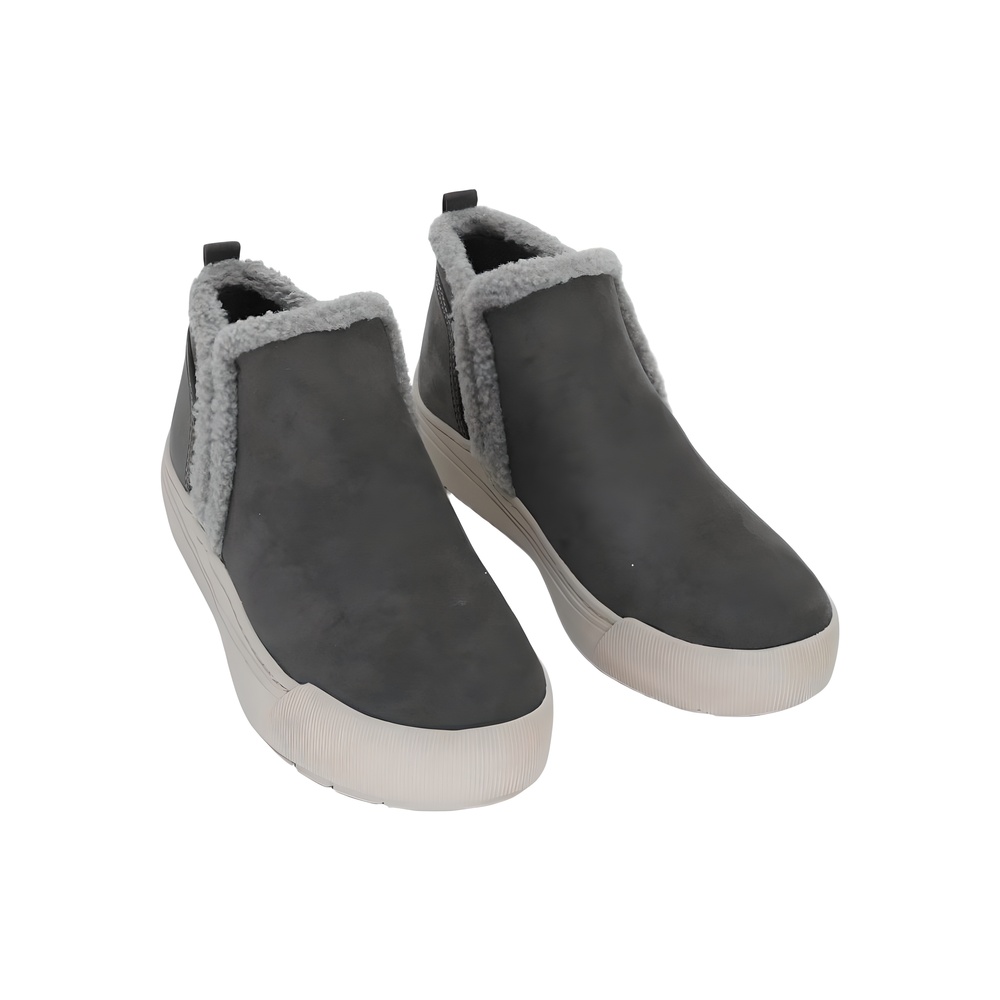 Dr. Scholls Yo Platform Cold Weather Gray Stone Size 7.5M